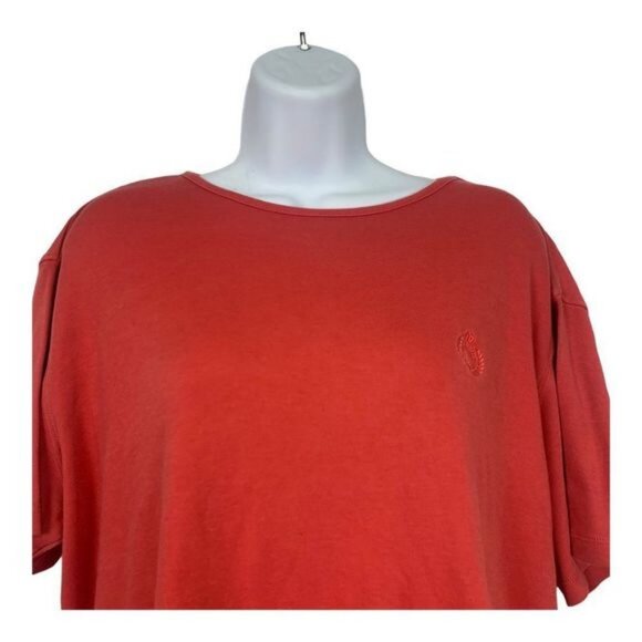 Mountain Lake Womens  Size Large Red T-Shirt 60% Cotton 40% Polyester - Picture 2 of 6